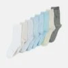 Anna Field 8 PACK - Socken - Blue/grey -Anna Field 09a3a81947514c28b1a32151177717f9 1