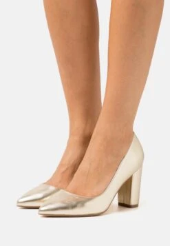 Anna Field Pumps - Gold