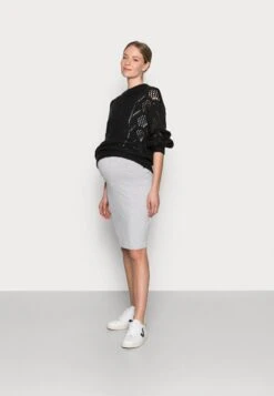 2 PACK - Etuikleid - Light Grey/black