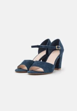LEATHER - Riemensandalette - Dark Blue 10 LEATHER - Riemensandalette - Dark Blue -Anna Field 1f747226434c4385a614c3b1375098f4