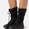 Anna Field WINTER BOOTS - SNOW BOOTS - Snowboot/Winterstiefel - Black -Anna Field 2149f4c6662c4317aad89b9f537b53ff