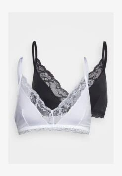 Anna Field 2 PACK - Triangel BH - Black/ White -Anna Field 2992bd4c81ab4192ae390bba41a0ce04