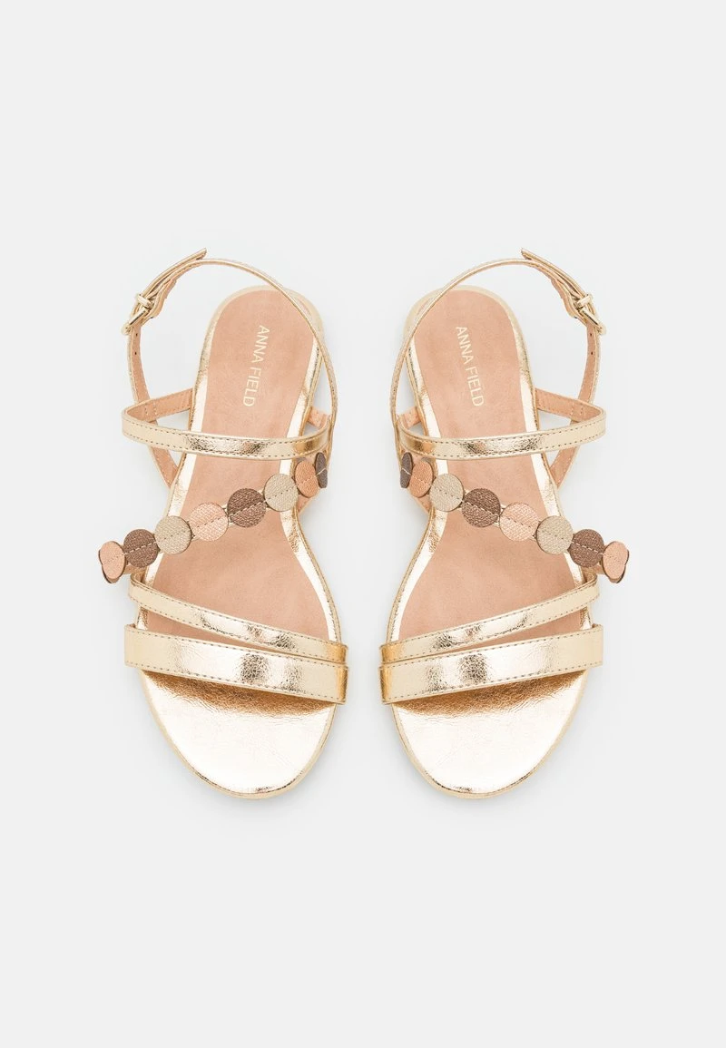 Anna Field Riemensandalette - Gold 8 Anna Field Riemensandalette - Gold – Bild 6