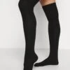 Anna Field 2 PACK - Overkneestrümpfe - Black -Anna Field 345d851a060345c392f3518ac14569d1