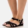 Anna Field LEATHER - Keilsandalette - Black -Anna Field 3b6922ec5ee44835a5e0cd322309ba4c