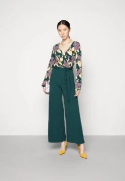 Anna Field Jumpsuit - Dark Green/yellow -Anna Field 4578c198177d4ac294aa53b6044b07b6