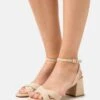Anna Field LEATHER - Riemensandalette - Beige -Anna Field 4e2daf2b43774394a08fd24dbe15d517