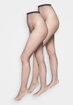 Anna Field GLITTER TIGHTS 2 PACK - Strumpfhose - Black -Anna Field 794ce42f9cd8440ab04ec4e1b5847eaf 1