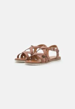 Anna Field LEATHER - Riemensandalette - Cognac -Anna Field 831b52cdb37f4e8bbd0bf6e405fe93e8