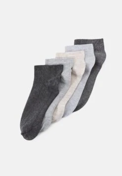 Anna Field SOFT RIBBED SNEAKER SOCKS 5PACK - Socken - Grey/beige -Anna Field 8484eb7d7e8a4ccba1dc4dc3ba7a9d7f 2