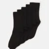 Anna Field 5 PACK - Socken - Black -Anna Field 856952bc059d484baec526f4a503bbd8