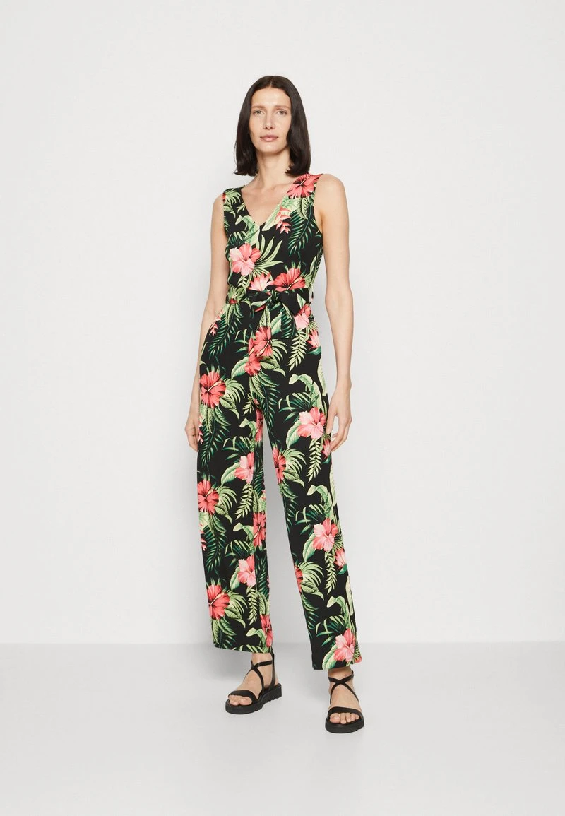 Anna Field Jumpsuit - Black/green 3 Anna Field Jumpsuit - Black/green