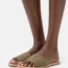 Anna Field 2 PACK - Pantolette Flach - Khaki/gold 2 Anna Field 2 PACK - Pantolette Flach - Khaki/gold -Anna Field 8f936aaea2914a529aa6bfb08bedb9d2