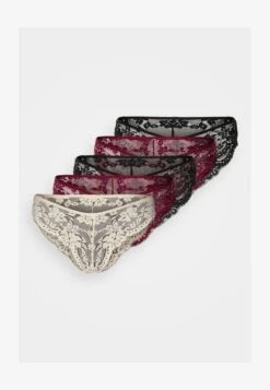 Anna Field 5 PACK - Slip - Black/red/nude -Anna Field 9651dcf60a24428188d56d9896ab5581