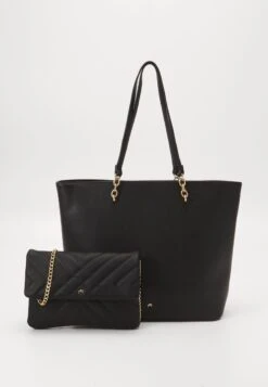 Anna Field SET - Shopping Bag - Black
