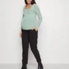 MATERNITY BASIC LONGSLEEVE 2 PACK - Langarmshirt - Pink/light Green -Anna Field ad48ad5246894c40b761fc6622668368