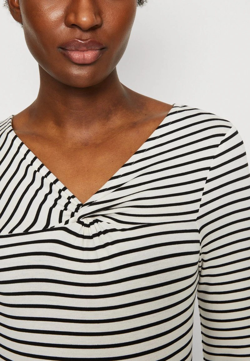 Anna Field Langarmshirt - White/black 8 Anna Field Langarmshirt - White/black – Bild 6