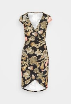 Anna Field Jerseykleid - Black/multi Coloured -Anna Field b17287474e8e4c1cab40e9314d9c7f45