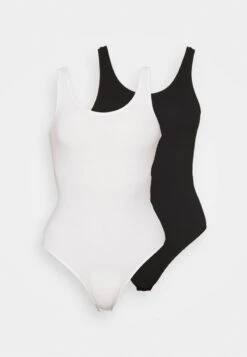 Anna Field 2 PACK - Body - Black/white 12 Anna Field 2 PACK - Body - Black/white -Anna Field b6ef13ec2831406994a62a482b466e7c