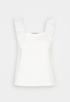 Anna Field Top - White -Anna Field bdcf90d0634d433fb11e002218bfd6fa