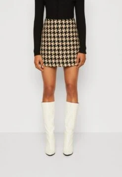 Anna Field Minirock - Black/white -Anna Field c895795cd10849969da514dd8afe6416