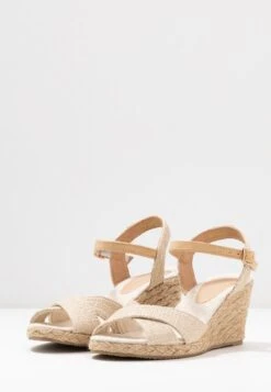 Anna Field Keilsandalette - Beige -Anna Field ca5dd38cc82a4b4f889bfd190f1c7ade