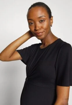 SLEEVES MINI DRESS - Jerseykleid - Black -Anna Field d2bb7e60050441e1a1f9af40b06ca7c4