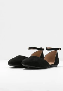 LEATHER - Riemchenballerina - Black 12 LEATHER - Riemchenballerina - Black -Anna Field d8797868654e4667a88071fb9495f372