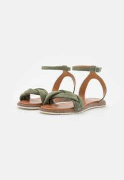 Anna Field LEATHER - Riemensandalette - Khaki 10 Anna Field LEATHER - Riemensandalette - Khaki -Anna Field da379952beb04a73940756bd6b440dc5