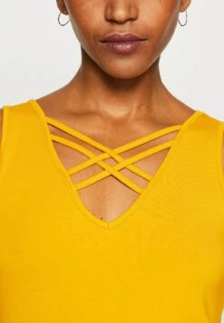Anna Field Top - Dark Yellow -Anna Field db726c9fb8f1422494535a3cef663a6b