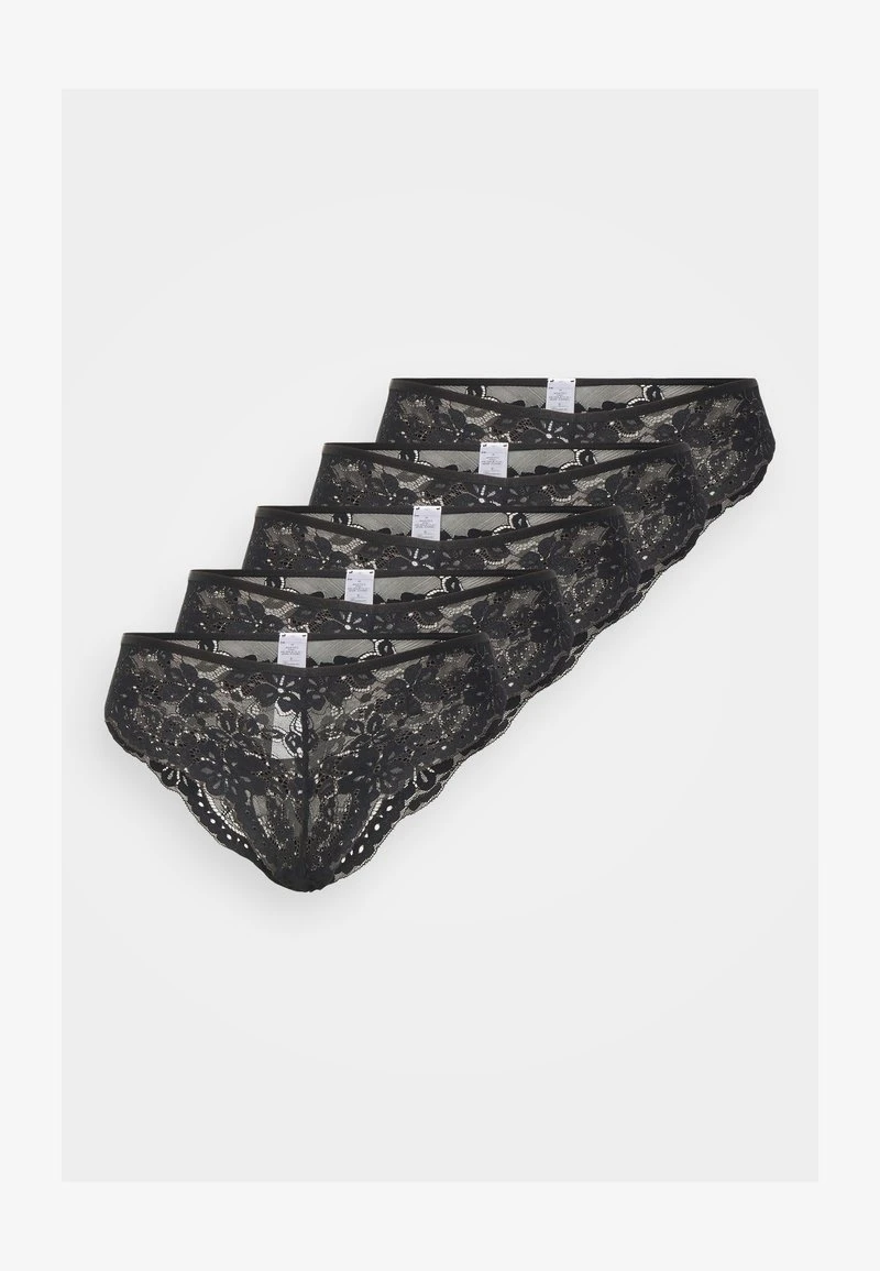 Anna Field 5 PACK - Slip - Black 6 Anna Field 5 PACK - Slip - Black – Bild 4
