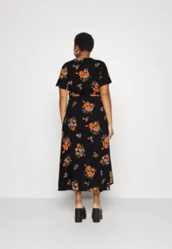 WRAP DRESS HIGH LOW HEM - Freizeitkleid - Black 10 WRAP DRESS HIGH LOW HEM - Freizeitkleid - Black -Anna Field de12f0ef14d241e1b655b15c1d5dd52e