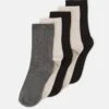Anna Field 5 PACK - Socken - Beige/black/grey -Anna Field dea7449edcb441f7b7474480476e34b4 1