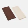 Anna Field 2 PACK - Kopftuch - Off-white/brown -Anna Field e03b893179e5442bbc137d1ec128a80d