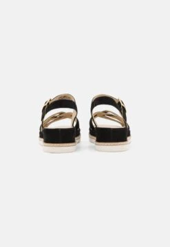 Anna Field LEATHER - Keilsandalette - Black -Anna Field e15a96d829114d55af3f3f08dc594dfd