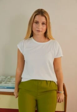 Anna Field 3 PACK - T-Shirt Basic - Dark Red/white/black -Anna Field fca2189f788f4af2805e2f21f057a95c